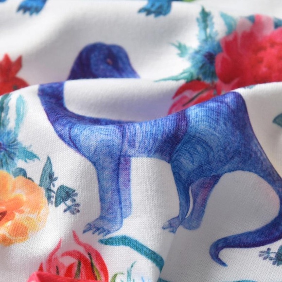 Girls Dinosaur Tee & Shorts Set - Picture 8 of 12